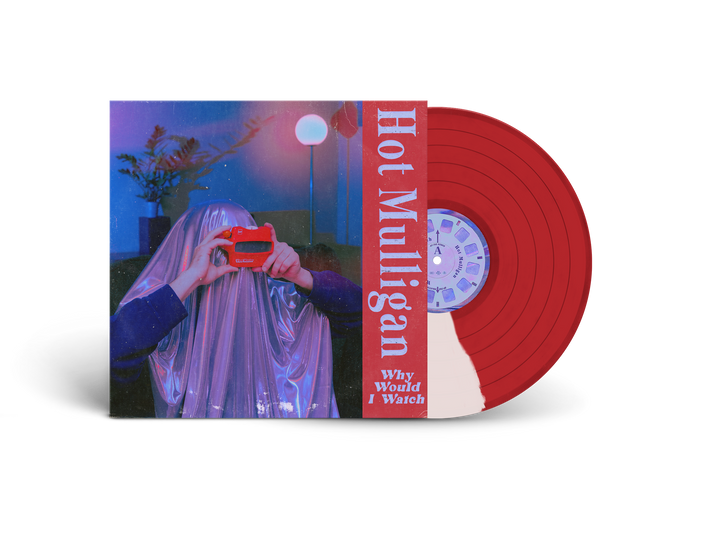 PRE-ORDER - Hot Mulligan 'Why Would I Watch' LP Half Red Half White Vinyl - RELEASE DATE 26th June 2026