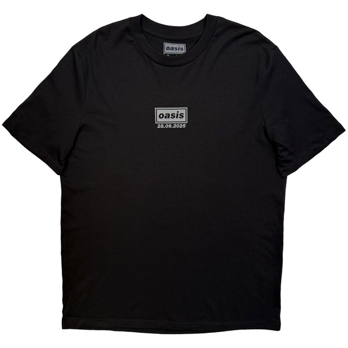 Oasis 'London 28 Sept Event' (Black) T-Shirt