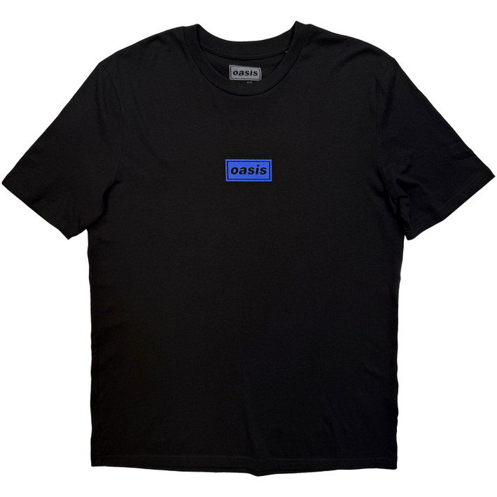 Oasis 'Santiago Half Faces Fan Store' (Black) T-Shirt