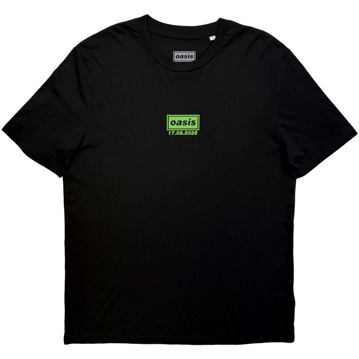 Oasis 'Dublin 17 Aug Event' (Black) T-Shirt
