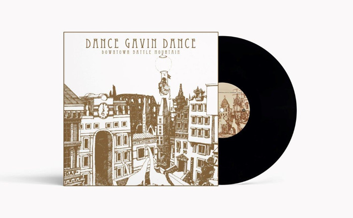 PRE-ORDER - Dance Gavin Dance 'Downtown Battle Mountain' LP Eco Black Vinyl - RELEASE DATE 21st August 2026