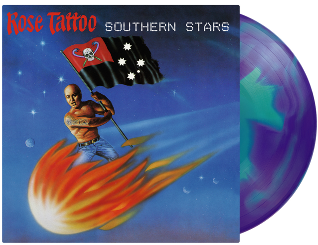 PRE-ORDER - Rose Tattoo 'Southern States' LP 180g Turquoise & Blue Swirl Vinyl - RELEASE DATE 17th July 2026