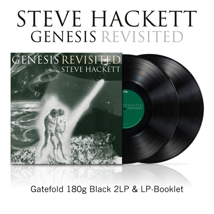 PRE-ORDER - Steve Hackett 'Genesis Revisited I' (Re-issue 2026) 2LP 180g Black Vinyl - RELEASE DATE 31st July 2026