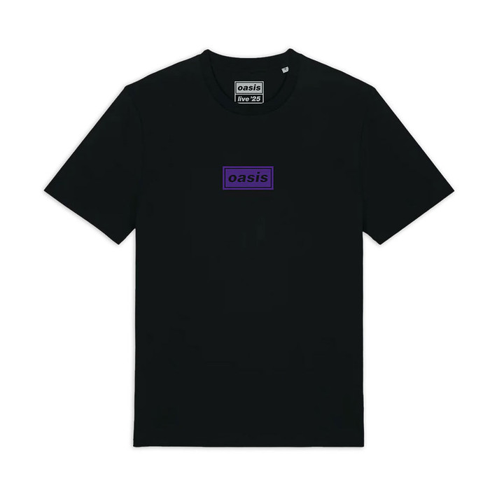 Oasis 'Tokyo Half Faces Fan Store' (Black) T-Shirt