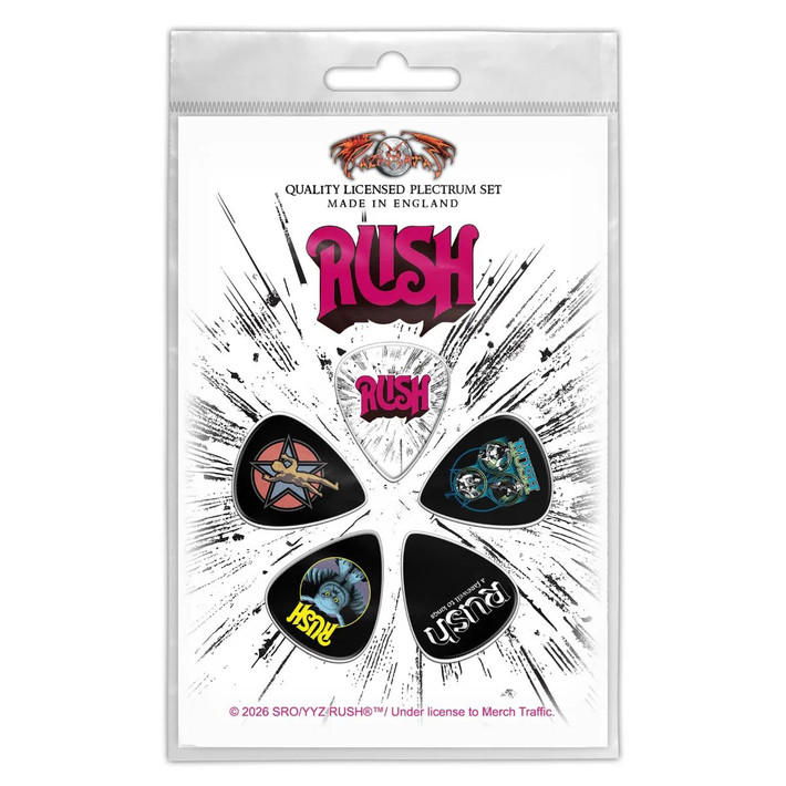 Rush 'Rush' Plectrum Pack