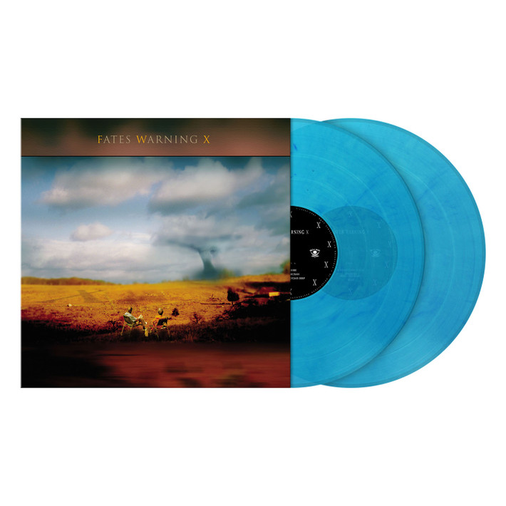 Fates Warning 'FWX' 2LP Transparent Sky Blue Marbled Vinyl