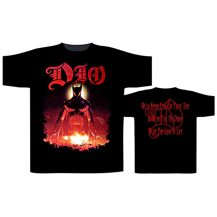 Dio 'Last In Line v1' (Black) T-Shirt