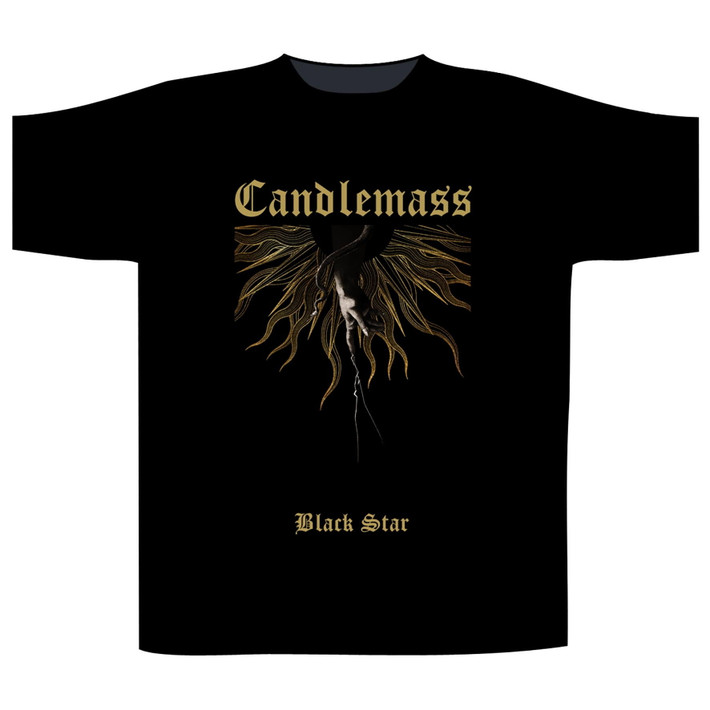 Candlemass 'Black Star' (Black) T-Shirt