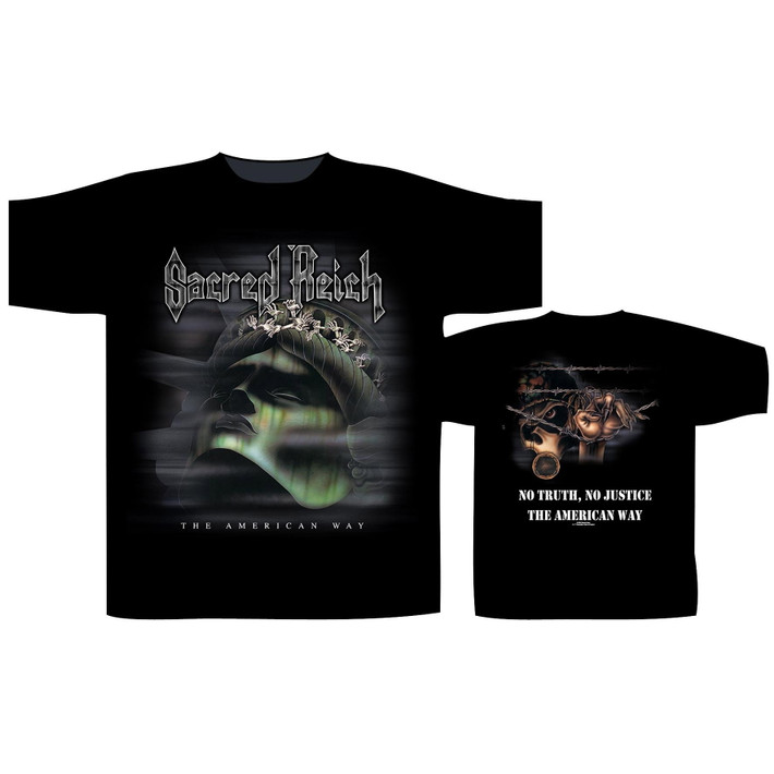 Sacred Reich 'The American Way' (Black) T-Shirt