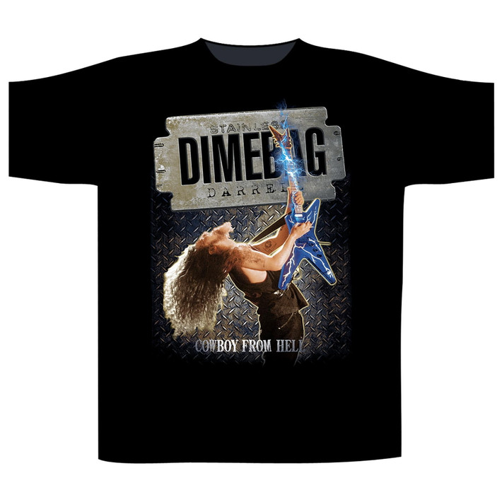 Dimebag 'Stainless Steel' (Black) T-Shirt