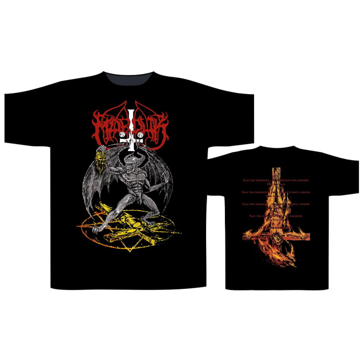 Marduk 'Slay The Nazarene' (Black) T-Shirt