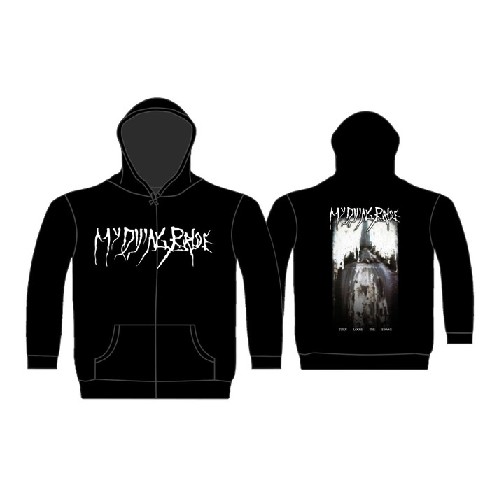 My Dying Bride 'Turn Loose The Swans' (Black) Zip Up Hoodie