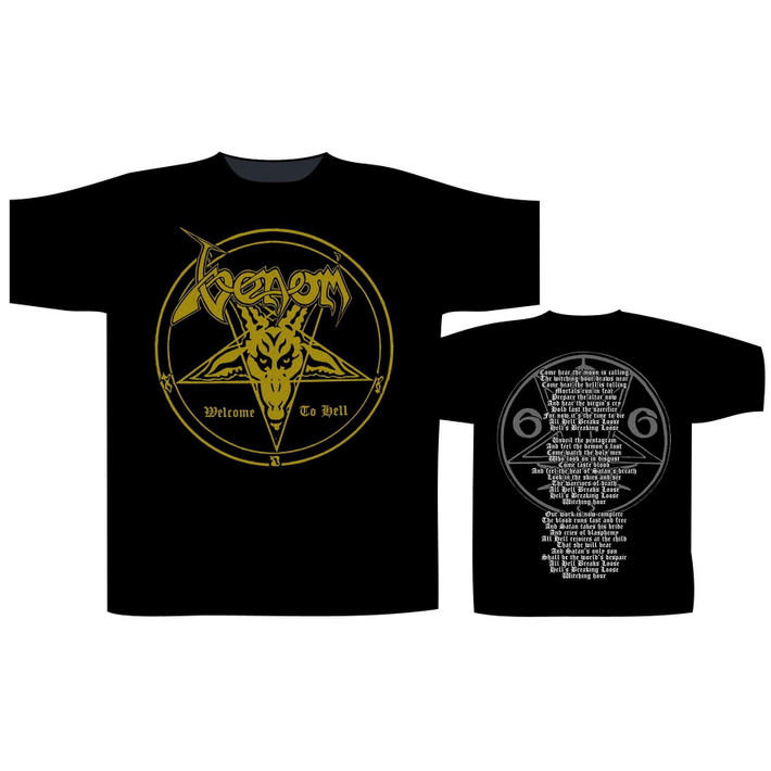Venom 'Welcome To Hell v1' (Black) T-Shirt