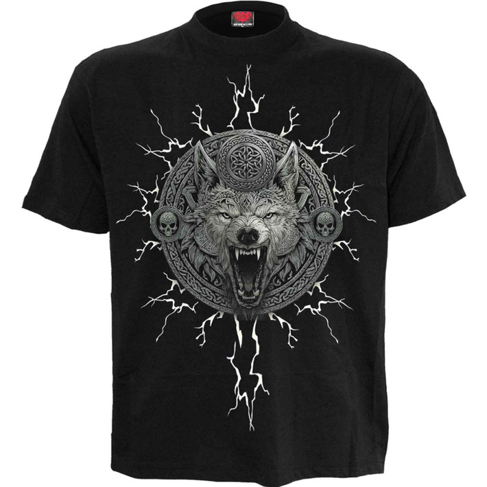 Spiral 'Valhalla' (Black) T-Shirt