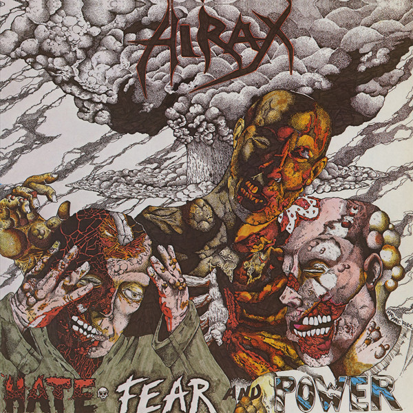 PRE-ORDER - Hirax 'Hate Fear & Power' LP Clear Vinyl - RELEASE DATE 17th July 2026