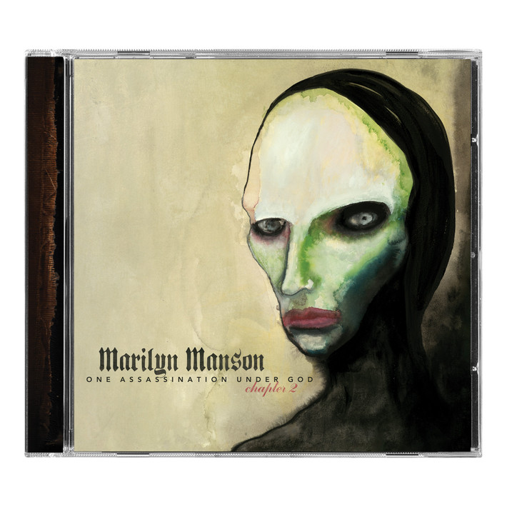 PRE-ORDER - Marilyn Manson 'One Assassination Under God - Chapter 2' CD Jewel Case - RELEASE DATE 14th August 2026