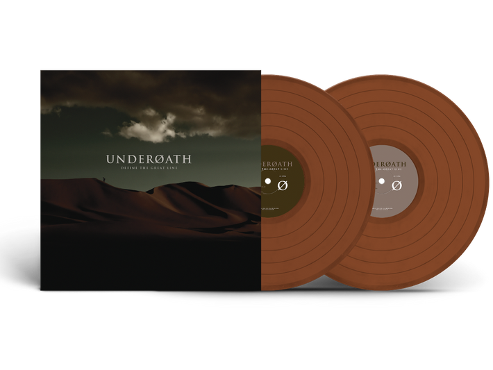 PRE-ORDER - Underoath 'Define The Great Line' LP Brown Vinyl - RELEASE DATE 31st July 2026