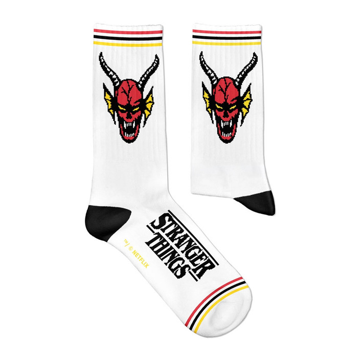 Stranger Things 'Hellfire Club' (White) Socks