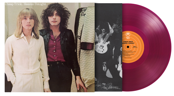 PRE-ORDER - Cheap Trick 'Heaven Tonight' LP Translucent Violet Vinyl - RELEASE DATE 14th August 2026