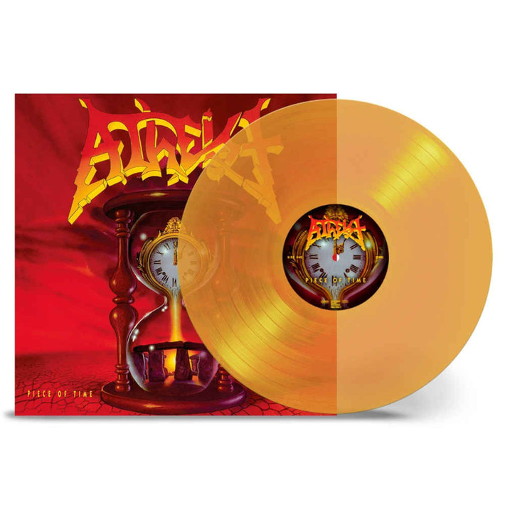 PRE-ORDER - Atheist 'Piece Of Time' LP Transparent Orange Vinyl - RELEASE DATE 28th August 2026