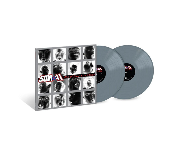 PRE-ORDER - Sum 41 'All Killer No Filler' (25th Anniversary) 2LP Glow in the Dark Silver Vinyl - RELEASE DATE 24th July 2026