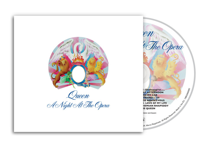 PRE-ORDER - Queen 'A Night At The Opera' CD - RELEASE DATE 21st August 2026