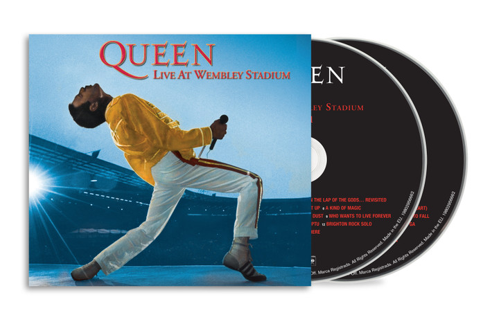 PRE-ORDER - Queen 'Live At Wembley '86' 2CD - RELEASE DATE 21st August 2026