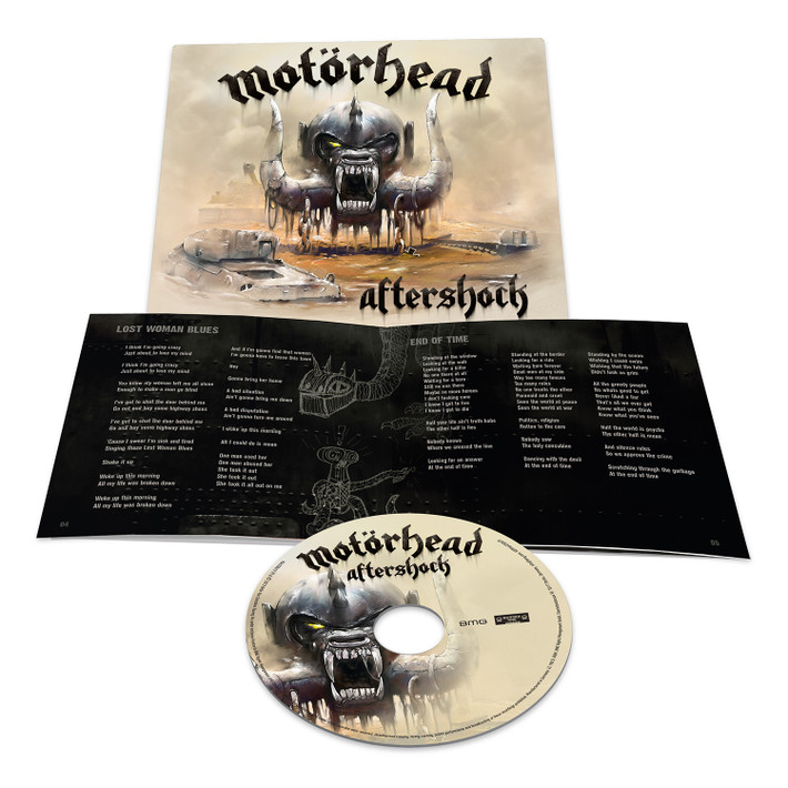 PRE-ORDER - Motorhead 'Aftershock' CD Digisleeve - RELEASE DATE 14th August 2026