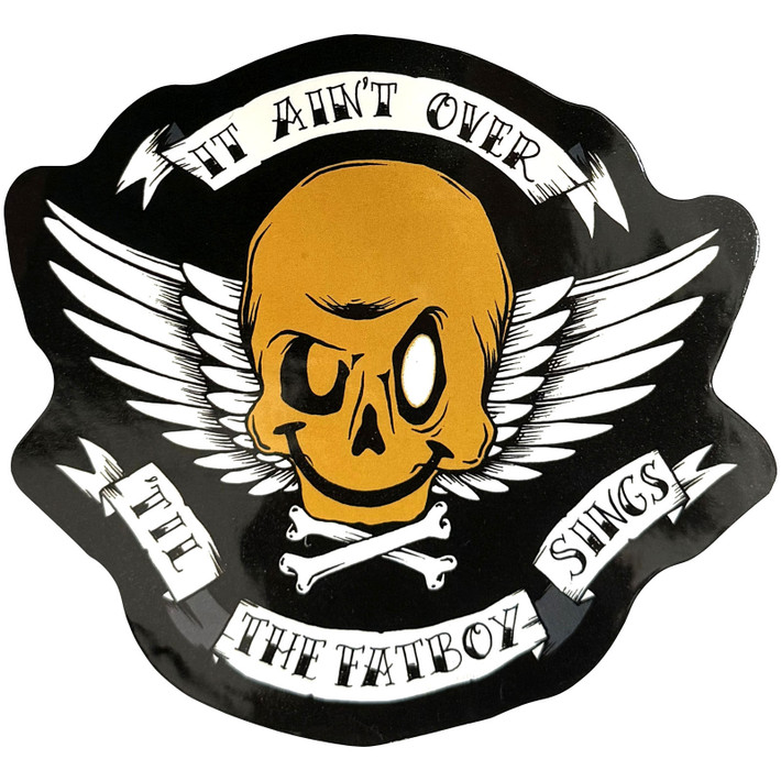 Fatboy Slim 'Skull' Sticker