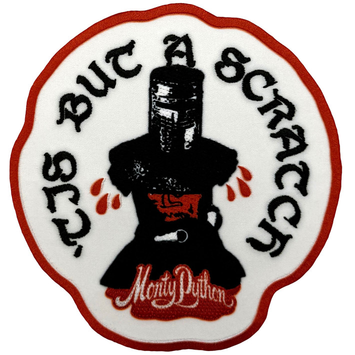 Monty Python 'Scratch' Iron On Woven Patch