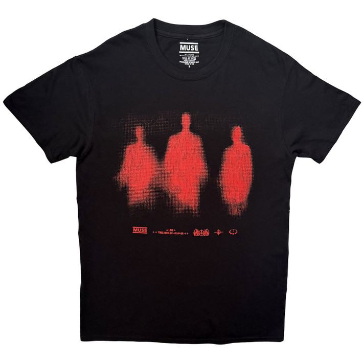 Muse 'The Wow Signal Shadows' (Black) T-Shirt