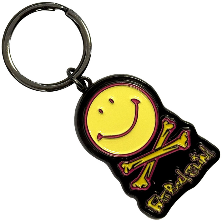 Fatboy Slim 'Happy Face Logo' Keyring