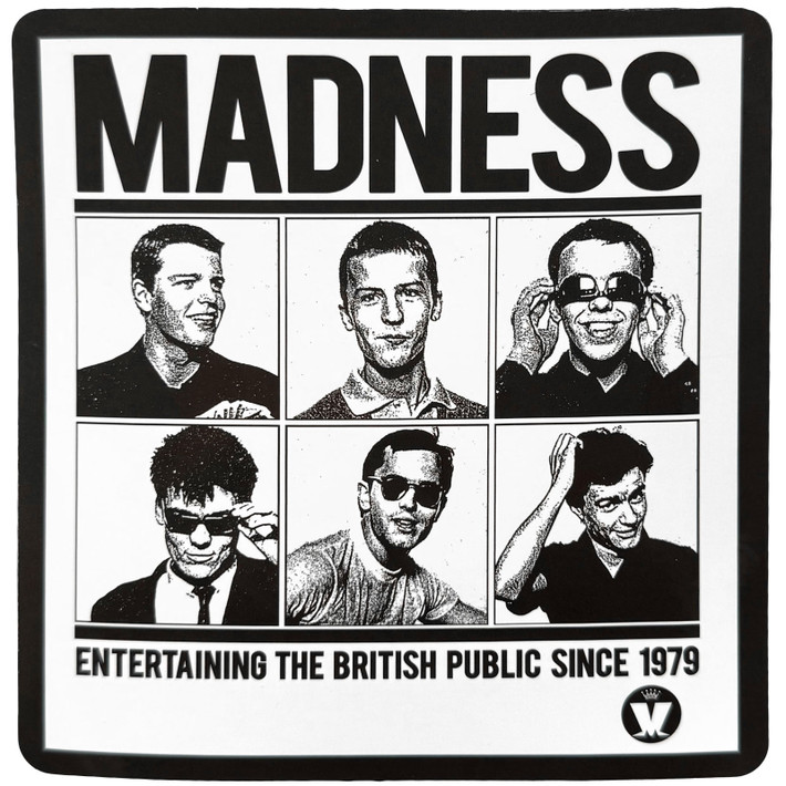 Madness 'Entertaining Since 1979' Sticker