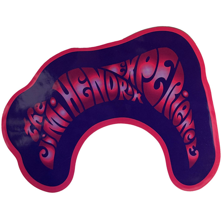 Jimi Hendrix 'Swirl Logo' Sticker