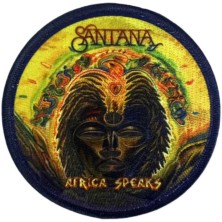 Santana 'Africa Speaks' Printed Patch