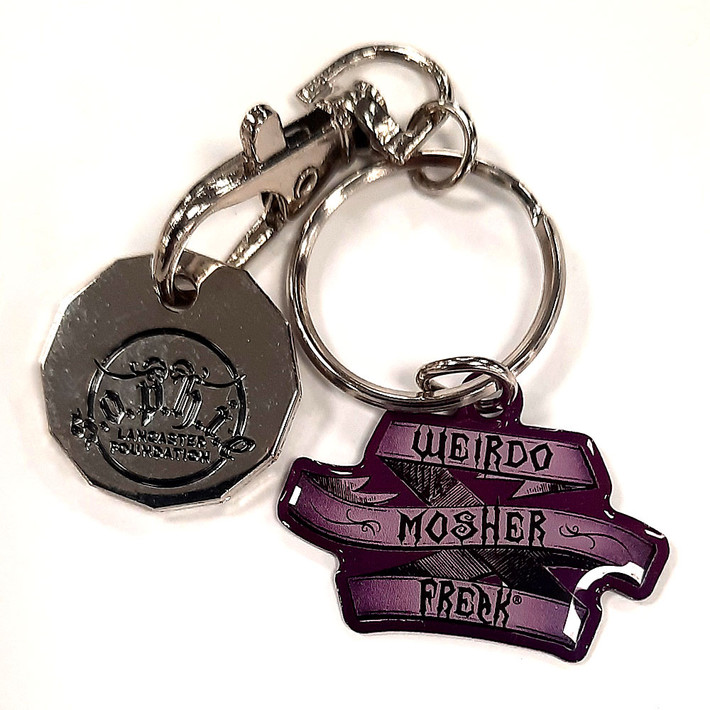 SLF 'Weirdo Mosher Freak' Charm Keyring
