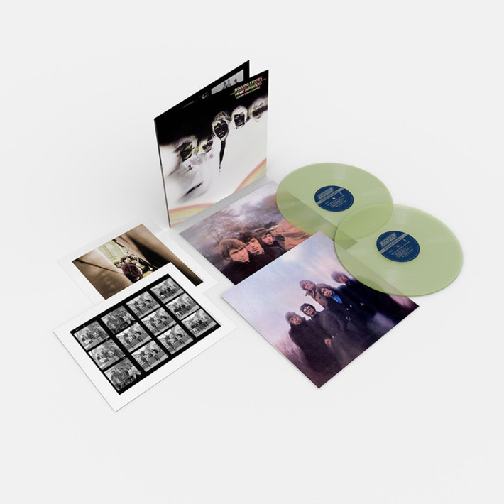 The Rolling Stones 'More Hot Rocks (Big Hits & Fazed Cookies)' 2LP Glow In The Dark Vinyl
