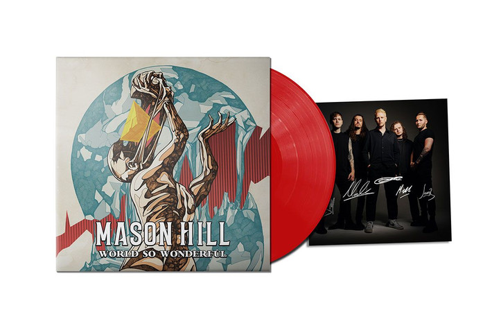 Mason Hill 'World So Wonderful' Red Vinyl & SIGNED ART CARD