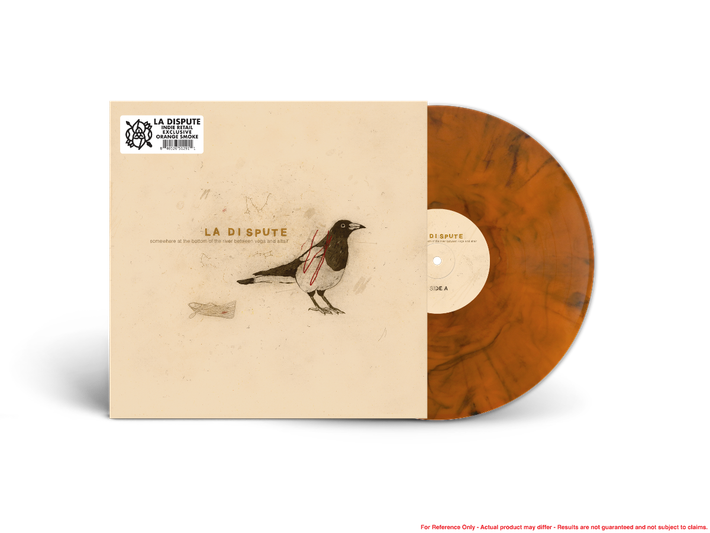 La Dispute 'Somewhere at the Bottom of the River Between Vega and Altair' 2LP Orange Smoke Vinyl