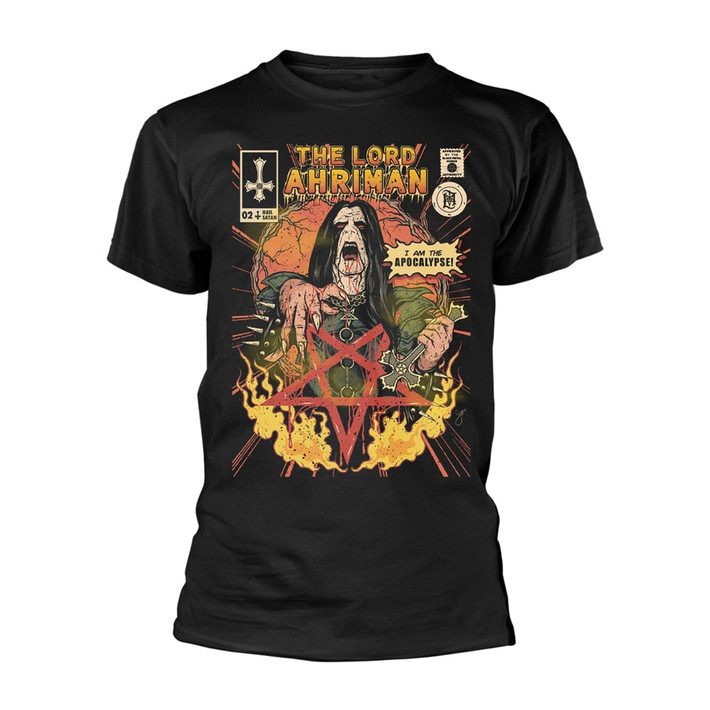 Lord Ahriman 'I Am The Apocalypse' (Black) T-Shirt