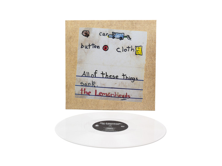 The Lemonheads 'Car Button Cloth' (30th Anniversary) LP White Vinyl