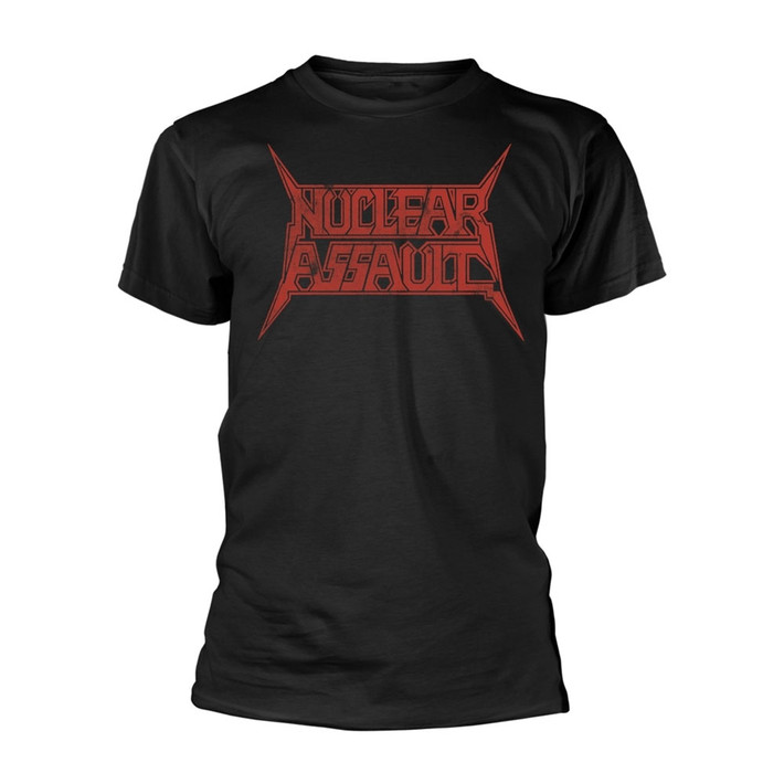 Nuclear Assault 'Hang The Pope' (Black) T-Shirt Front