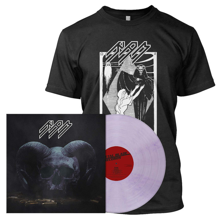 RAM 'Against' LP Clear Lilac Marble Vinyl & T-Shirt Bundle