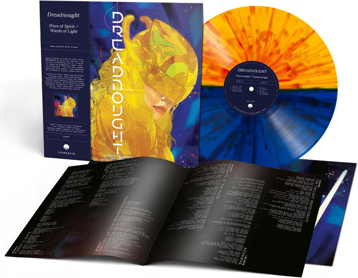 PRE-ORDER - Dreadnought 'Wars Of Spirit // Wards Of Light' LP Solar Gold Cobalt Blue split w/ Red Splatter Vinyl - RELEASE DATE 11th September 2026