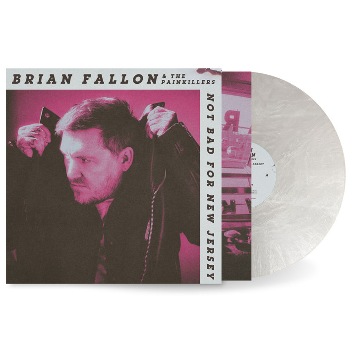 PRE-ORDER - Brian Fallon 'Not Bad For New Jersey' LP Pearl White Vinyl - RELEASE DATE 11th September 2026
