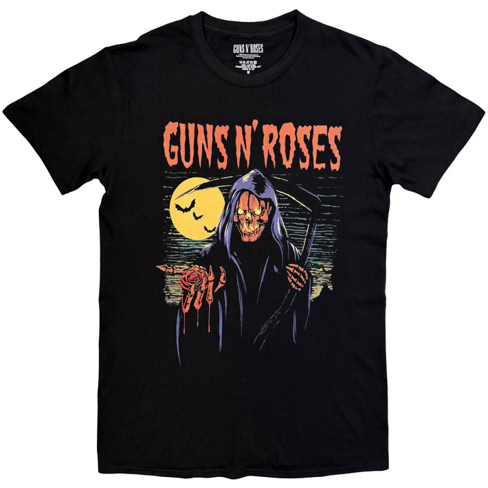 Guns N' Roses 'Reaper v1' (Black) T-Shirt