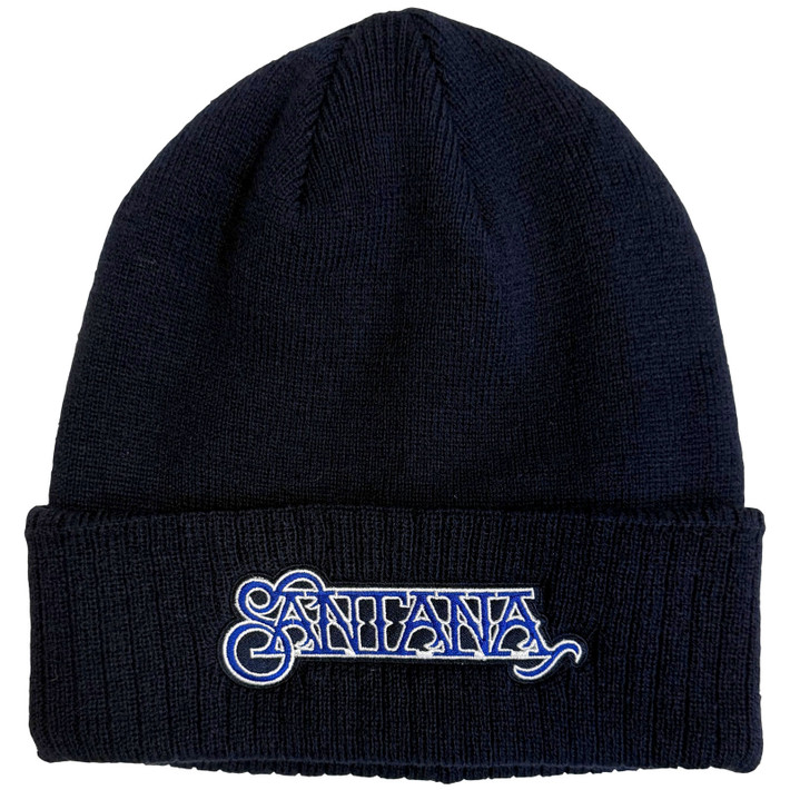 Santana 'Logo' (Navy Blue) Beanie Hat