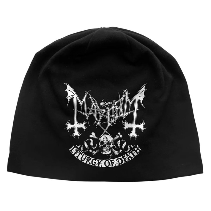 Mayhem 'Skull Omega JD Print' (Black) Beanie Hat