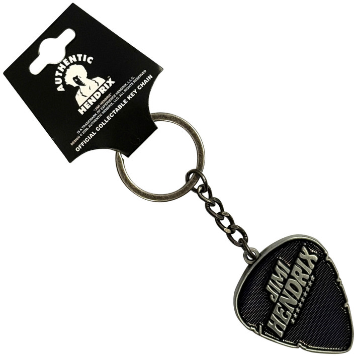 Jimi Hendrix 'Plectrum' Keyring