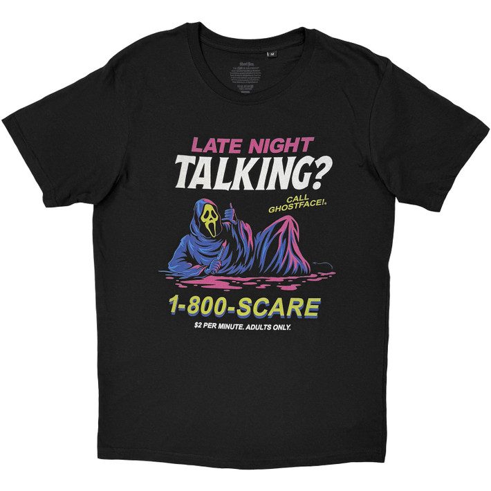 Ghostface 'Late Night Talking' (Black) T-Shirt